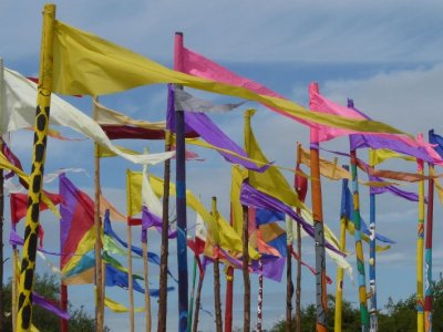 Green Fields Flags