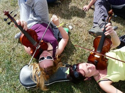 Fiddling On The Floor