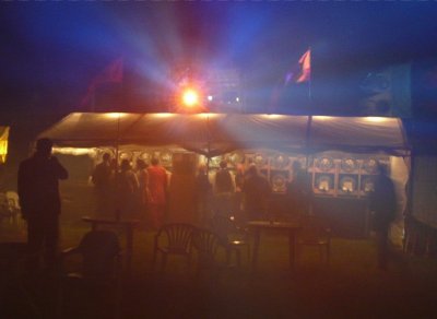Beer Tent Light Show