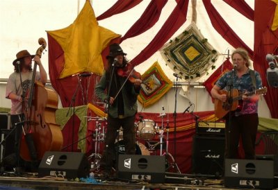 Warming Up For Their Glastonbury Debut
