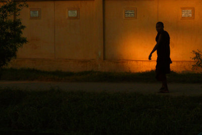 Last light Monks district Mandalay.jpg