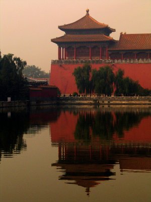 Forbidden City in the Morning Fog Beijing
