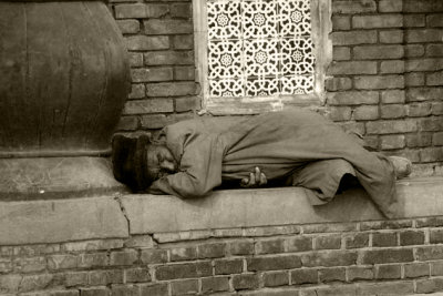 Asleep in Yarkand