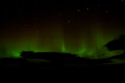 Northern lights, Vik, Iceland