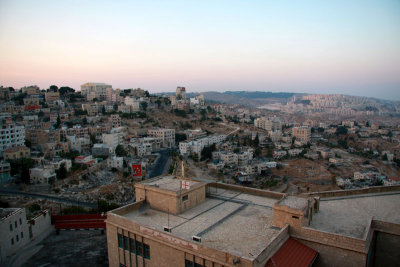 Sunset over Bethlehem