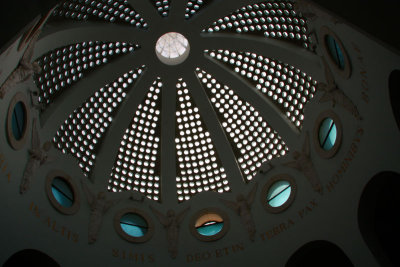 The interior dome of the House of the Shepherds