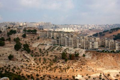 Panorama towards Bethlehem and Jerusalem