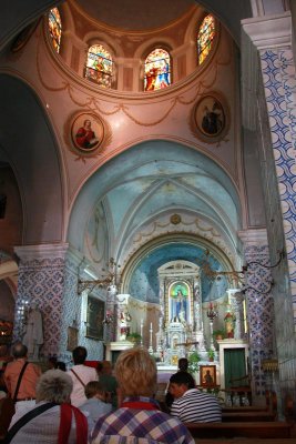 Interior view of the Church of St. John the Baptist
