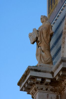 Sculpture of St. Matthew the Evangelist