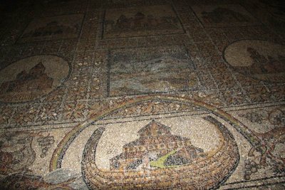 Fragment of a floor mosaic