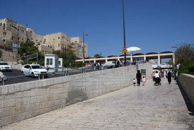 Entrance to Western Wall