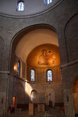 Interior of Dormition Abbey