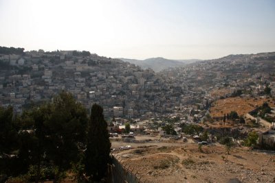 Panoramic view from Mount Zion