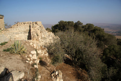 Ruins at Mount Tabor