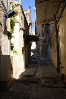 Narrow street of Nazareth