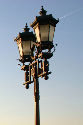Graceful Street Lamps at Patriarshy Bridge