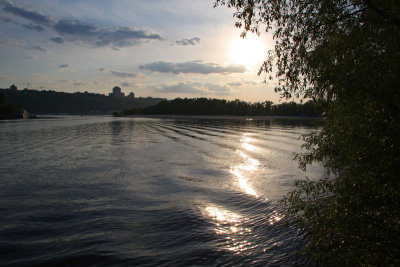 Hidropark - the Park on the Dnipro River
