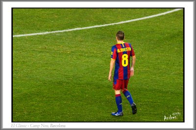 #8 Andrs Iniesta