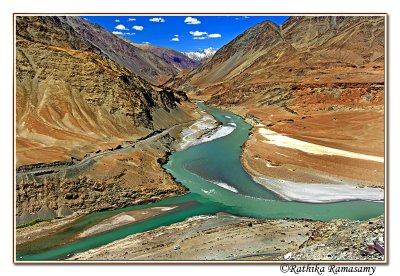 Ladakh-Sangam~Zanskar & Indus river-6136
