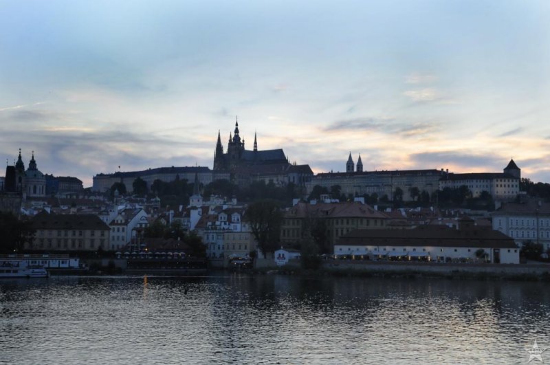 Prague Castle Sunset