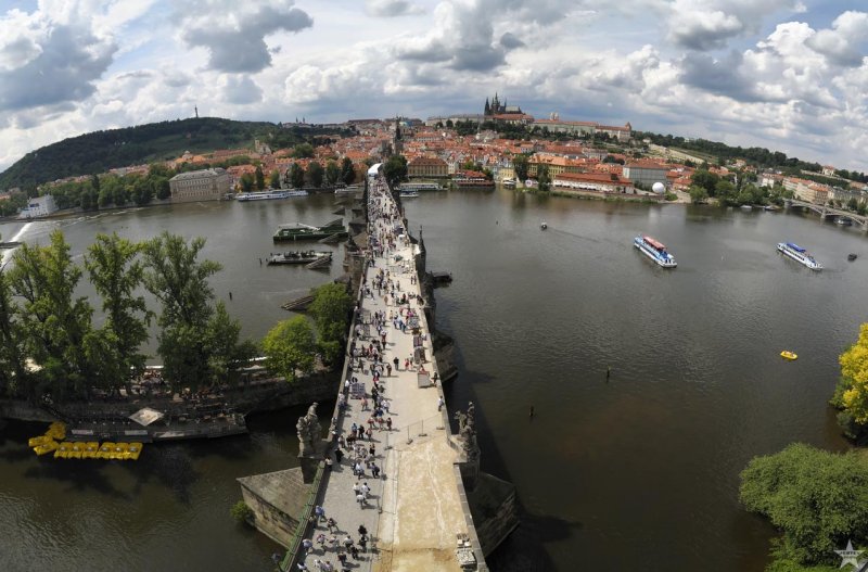 Charles Bridge Pano
