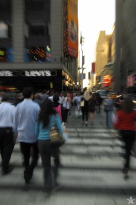 New York in Motion: Crosswalk