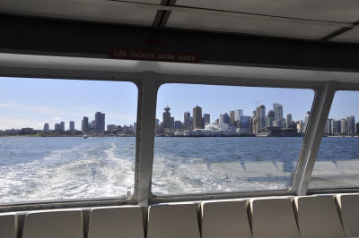 On the Seabus to Lonsdale