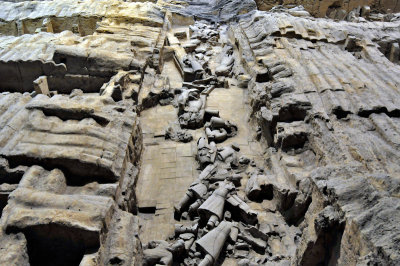 Terracotta Army Pit 3, Xi'an