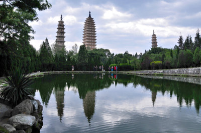 Three Pagodas, Dali