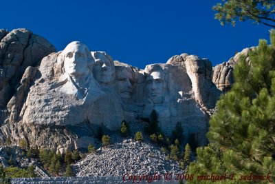 Mount Rushmore... from the Ground