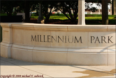 Well I guess we are in Millenium Park