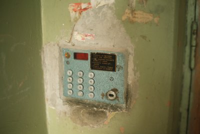 Apartment Call Box In Moscow Apartment Entryway (c.1997)