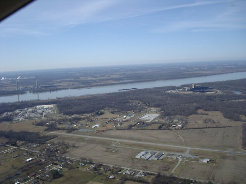 M30 with Shawnee Steam plant in background...Beautiful Day