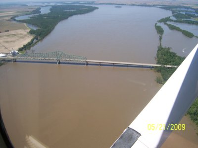 Bridge from Dyersburg, TN to Caruthersville, MO