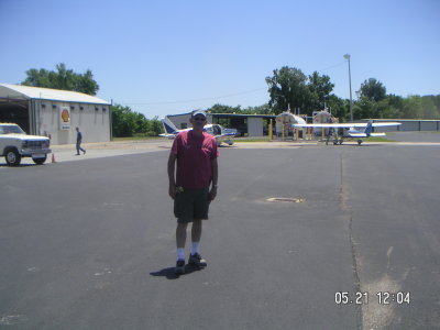 George on the ramp at DYR