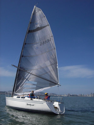 Bandicoot's new sail - 17