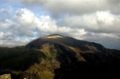 View from Snowdon Mountain Railway, North Wales