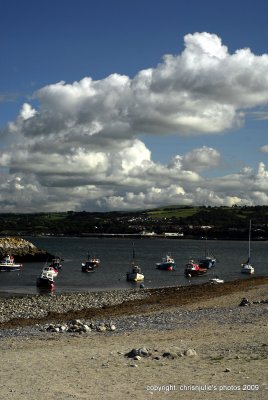 Rhos-on sea  (Cumulus clouds )