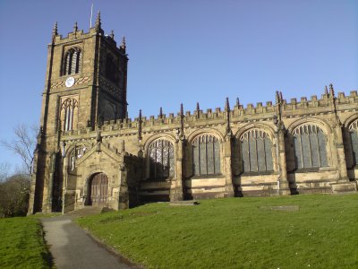 St Mary's church mold north Wales