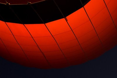 Hot air ballooning over Thebes