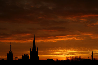 From my window in Leuven, Belgium