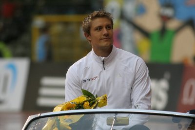 Olympic gold medalist javelin Andreas Thorkildsen