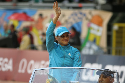 Olympics gold medalist and athlete of the year Isinbayeva