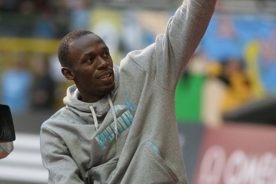 Male athlete of the year Usain Bolt