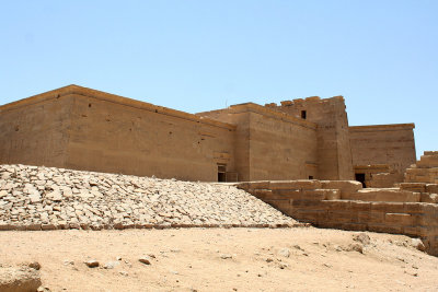 Back Isis temple