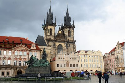 Prague's central square