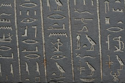 Hieroglyph   -  British Museum