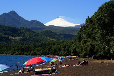 Villarrica volcano from Conaripe
