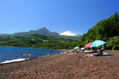 Villarrica volcano from Conaripe