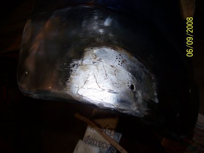 Rear fender nose rewelded and lead filled 01w.jpg